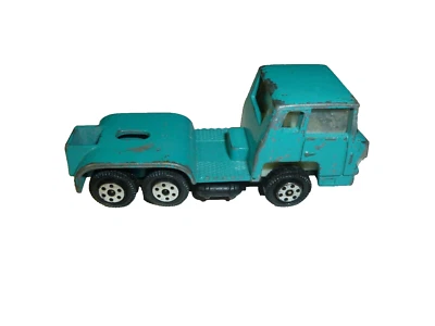 Yatming semi truck Blue Vintage Cab Only Rare - Immagine 1 di 4