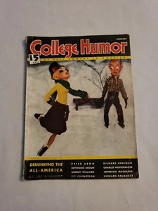 1937 January, College Humor Magazine, Debunking the All-America, (CP151) - Picture 1 of 3