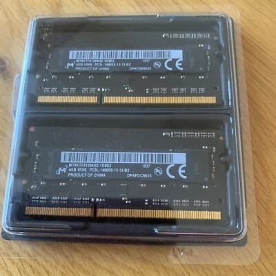Apple 8GB (2x 4GB) 1RX8 from MacBook PC3L  14900S - Image 1 of 4