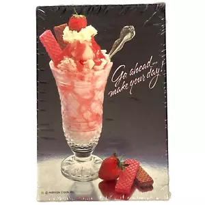 Springbok Hallmark Cards Ice Cream Sundae Vtg Puzzle 100 pcs 7x10" Make Your Day - Picture 1 of 4