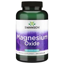 Swanson, Magnesium Oxide, 200mg, 250 Kapseln