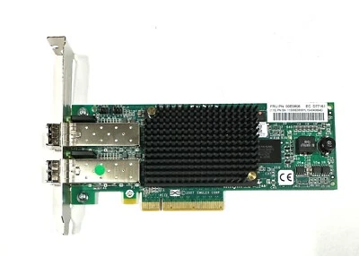IBM Feature 577D 00E0806 8 Gb 2 puertos FC PCI-e altura completa HBA + transceptores SFP Foto 1 de 3