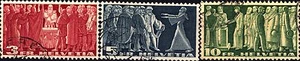 SVIZZERA - 1938/42 - Soggetti storici. Simboli dell'indipendenza - Imagen 1 de 1
