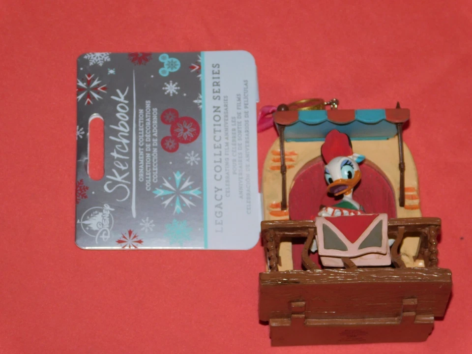 Disney Daisy Duck Legacy Sketchbook Ornament 85th Anniversary Limited Release - Image 1 of 1