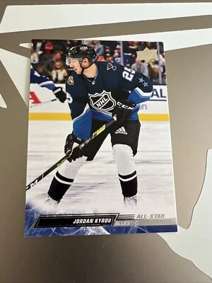 Jordan Kyrou 2022-23 Upper Deck All-Star HOCKEY #672 St. Louis Blues Card - Image 1 of 2