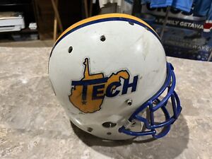 West Virginia Tech Golden Bears College Game Used Football Helmet