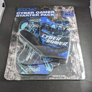 ESX 360 Cyber Gamer Starter Pack includes gamer gloves Joy Stick Covers + More - Picture 1 of 5