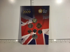 (L1096) 2009 UK Royal Mint Stempelglanz alle Änderungen für 2009 - Schild - Bild 1 von 5
