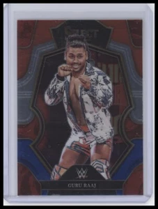 2023 Panini Select WWE #154 Guru Raaj Red & Blue - Picture 1 of 2