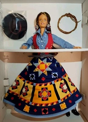 Regalo Barbie Western Plains; Colección Lifestyles of the West 1998 De colección Nueva Foto 1 de 4