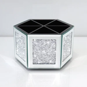 Rotatable Multifunctional Jewelry Utensil Holder Hexagon Jewelry Make up Organiz - Picture 1 of 7