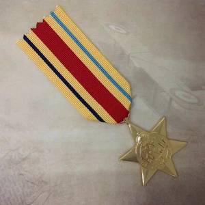 MEDALLA ESTRELLA DE ÁFRICA | TONO DORADO | SEGUNDA GUERRA MUNDIAL | MILITAR | AUSTRALIA - Imagen 1 de 1
