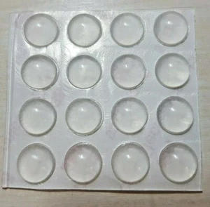 16x Silikon 11x5 mm selbstklebend Rutschstopper Lärmdämpfer Anschlagpuffer - Bild 1 von 3