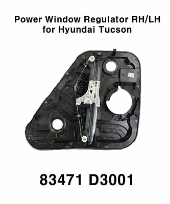 OEM 83471 D3001 Power Window Regulator Rear LH Left for Hyundai Tucson 2016-2020 - Image 1 of 2
