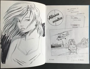 TANIA tome 1 Affaires occultes + dessin dédicacé Éd. Khani EO 1997 État neuf - Picture 1 of 7