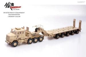 Panzerkampf 12206PC 1:72 US Oshkosh M1070 Tank Transporter w/Trailer Desert Camo - Picture 1 of 5