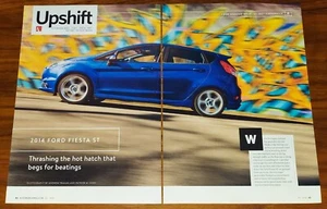 Artículo de revista Ford Fiesta St 2014 cuatro estaciones envoltura automóvil revista revisión - Imagen 1 de 4