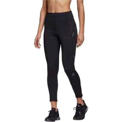adidas How We Do Aeroready 7/8 Tights FM7643 Black Various Size Workout Leggings - Image 1 of 4