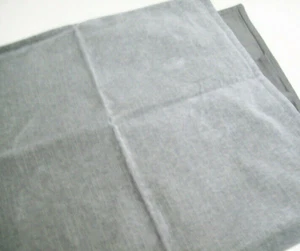 Pottery Barn Heathered Velvet Pale Gray King Pillow Cover Sham - Picture 1 of 4