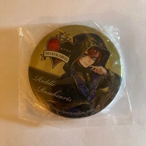 Disney Twisted Wonderland Riddle Rosehearts Anime Collectible Badge Pin #3 - Picture 1 of 1