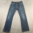 Levi 517 Jeans Mens 31x32 Bootcut Blue Cotton Medium Wash Regular Fit