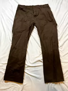 Dickies Dungaree Men 36x32 Relaxed Fit Jeans Pants Brown - Picture 1 of 11