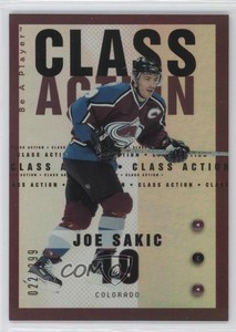2005-06 Upper Deck Be a Player Class Action /299 Joe Sakic #CA7 HOF