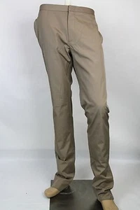 New Authentic Gucci Mens Casual/Dress Pants w/Elastic Insert Brown 336822 2840 - Picture 1 of 10