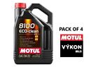 Motul 8100 Eco-Clean 0W-20 4X5l * 100% Synthetic Performance Engine Oil 108862