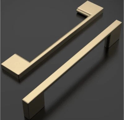 Moderne Möbelgriffe Schrankgriffe Schubladengriffe Küchengriffe Gold 165a - Bild 1 von 2