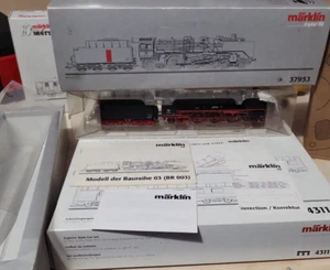 Märklin Marklin H0 37953 Locomotiva a Vapore con tender BR03 DB - Photo 1/10