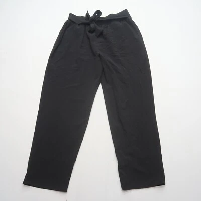 Tahari Womens Pull On Pants Size Large Black High Rise Athletic Performance - Image 1 of 4