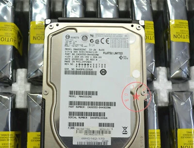 FUJITSU MAW3300NC 300GB 10K U320 SCSI HARD DRIVE - Image 1 of 2