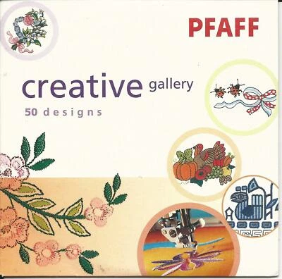 CD 50 diseños Pfaff Creative Gallery NUEVO Foto 1 de 2