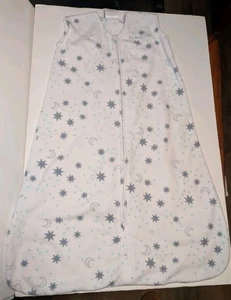 Halo Baby Fleece Sleep Sack Size Medium 6-12 Months 16-24lbs Stars Moon - Picture 1 of 8