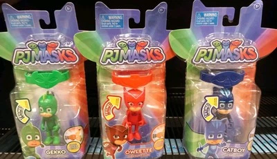 PJ Masks Leuchtfiguren Catboy, Gekko und Owlette - Bild 1 von 4