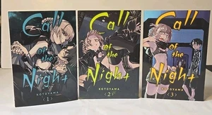 Call of the Night Manga Vol 1–3 English VIZ Media Kotoyama Vampire Romance 1A - Bild 1 von 18