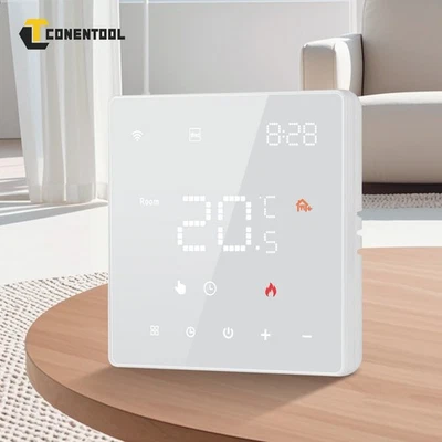 CONENTOOL Thermostat Raumthermostat für Wasser-Fußbodenheizung und Gas Boiler mit WIFI DHL