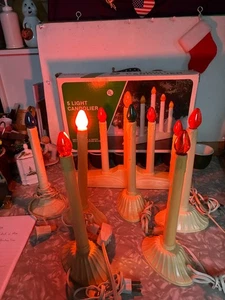 JUEGO DE LUCES VELAS VENTANA NAVIDAD VENTA ANTICIPADA 1/5 6/INDIVIDUALES - Imagen 1 de 3