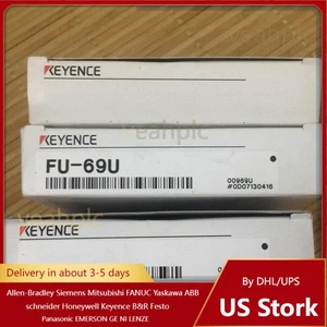 One Keyence FU-69U Fiber Optic Sensor New Free Shipping - Picture 1 of 3