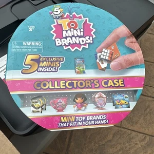 Zuru 5 Überraschungsspielzeug Mini Marken SAMMLERKOFFER mit 5 exklusiven Spielzeugen *brandneu* - Bild 1 von 4