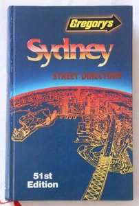 Gregory's Sydney Street Directory 51st Edition 1986 - Picture 1 of 1