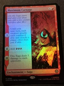 Maximum Carnage - Foil - SPM - MTG - EN - NM - 0083 - Picture 1 of 1