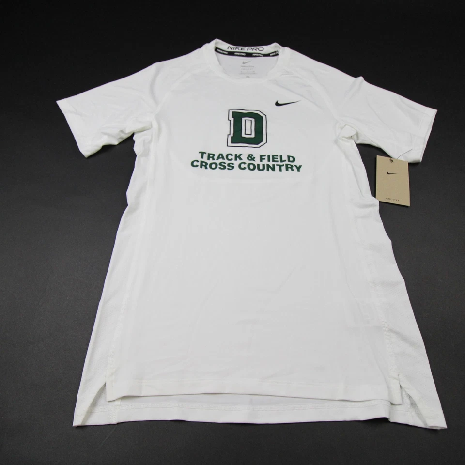 Dartmouth Big Green Nike Short Sleeve Shirt Men's White New - Image 1 of 4