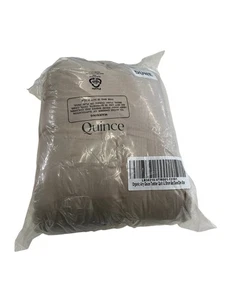 NWT! Quince Organic Cotton Airy Gauze Dune Quilt & Sham! Toddler! (796) - Picture 1 of 6