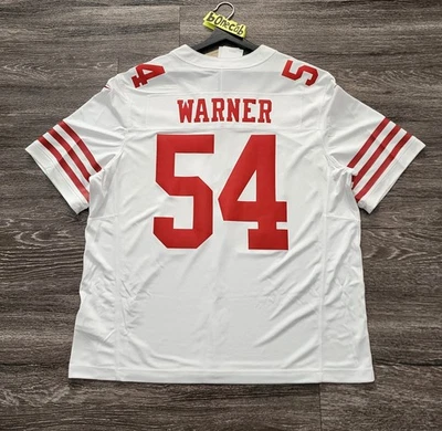 Camiseta 49ers XXL Auténtica Fred Warner Nike Vapor F.U.S.E. Limited San Francisco Foto 1 de 4
