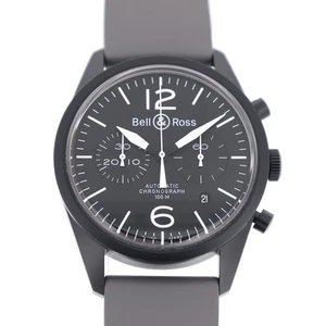 Bell&Ross Vintage BR Chronograph BR126-94-SC Bellross mens watch - Picture 1 of 8