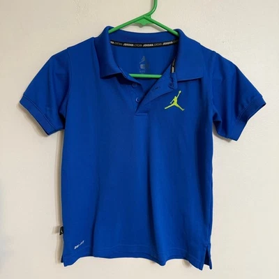 Jordan Jumpman Nike Youth Polo Blue - Image 1 of 4