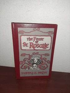 The Feast of St. Rosalie Poppy Z. Brite Signed Limited Hardcover Subterranean - Picture 1 of 5