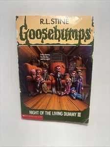 Goosebumps #40 Night of the Living Dummy III by R.L. Stine Scholastic - Imagen 1 de 2
